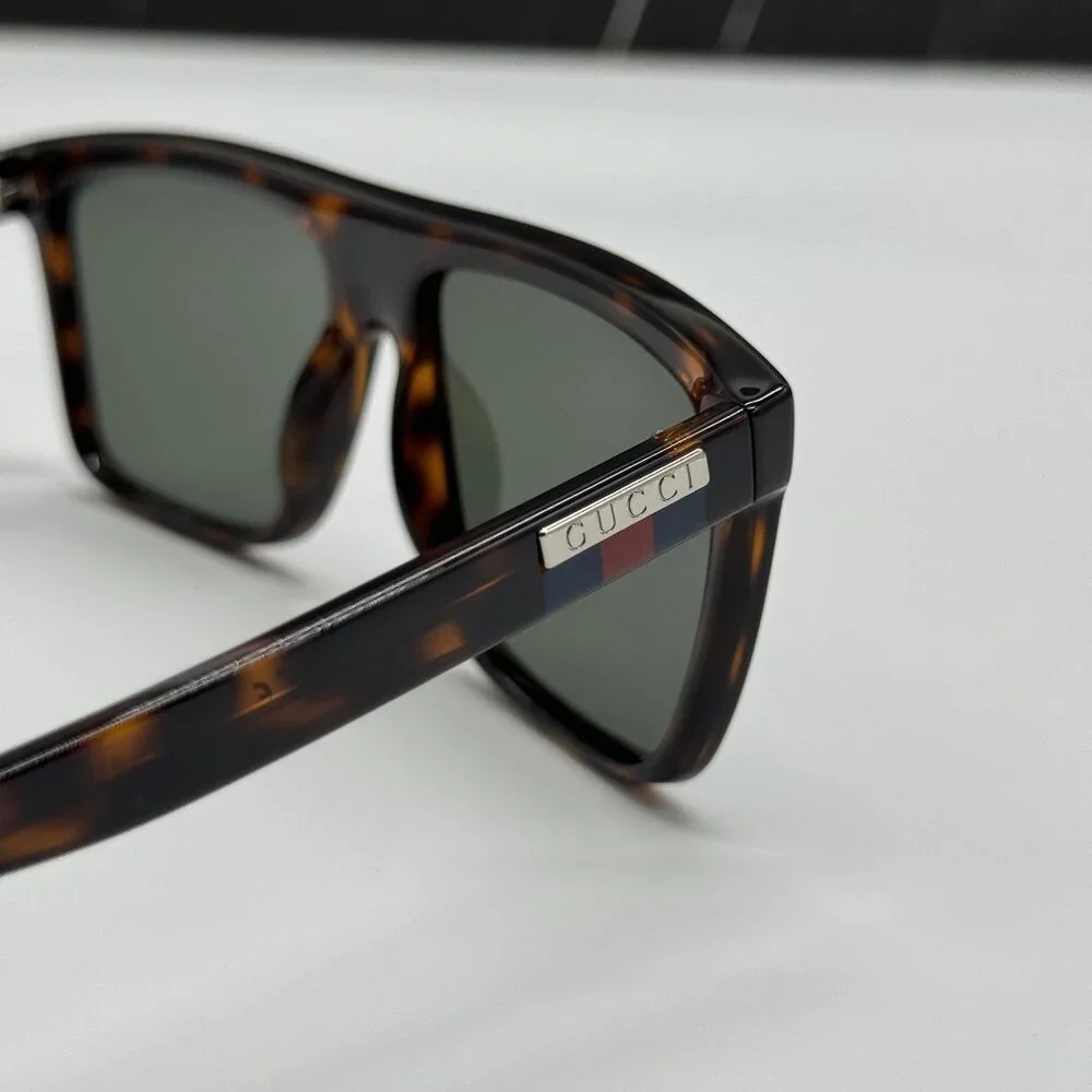 NEW GUCCI SUNGLASSES GG0748S 003 HAVANA EYEWEAR